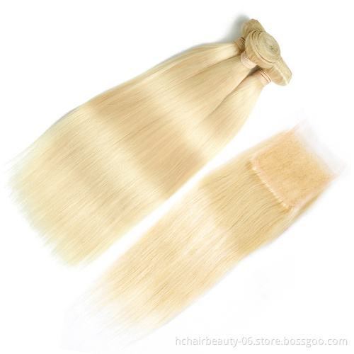 613 8a blonde hair bundle wholesale extension,remy 613 raw virgin hair bundle brazilian blonde human hair bundles